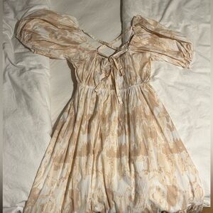 Never worn neutral Cleobella maxi dress